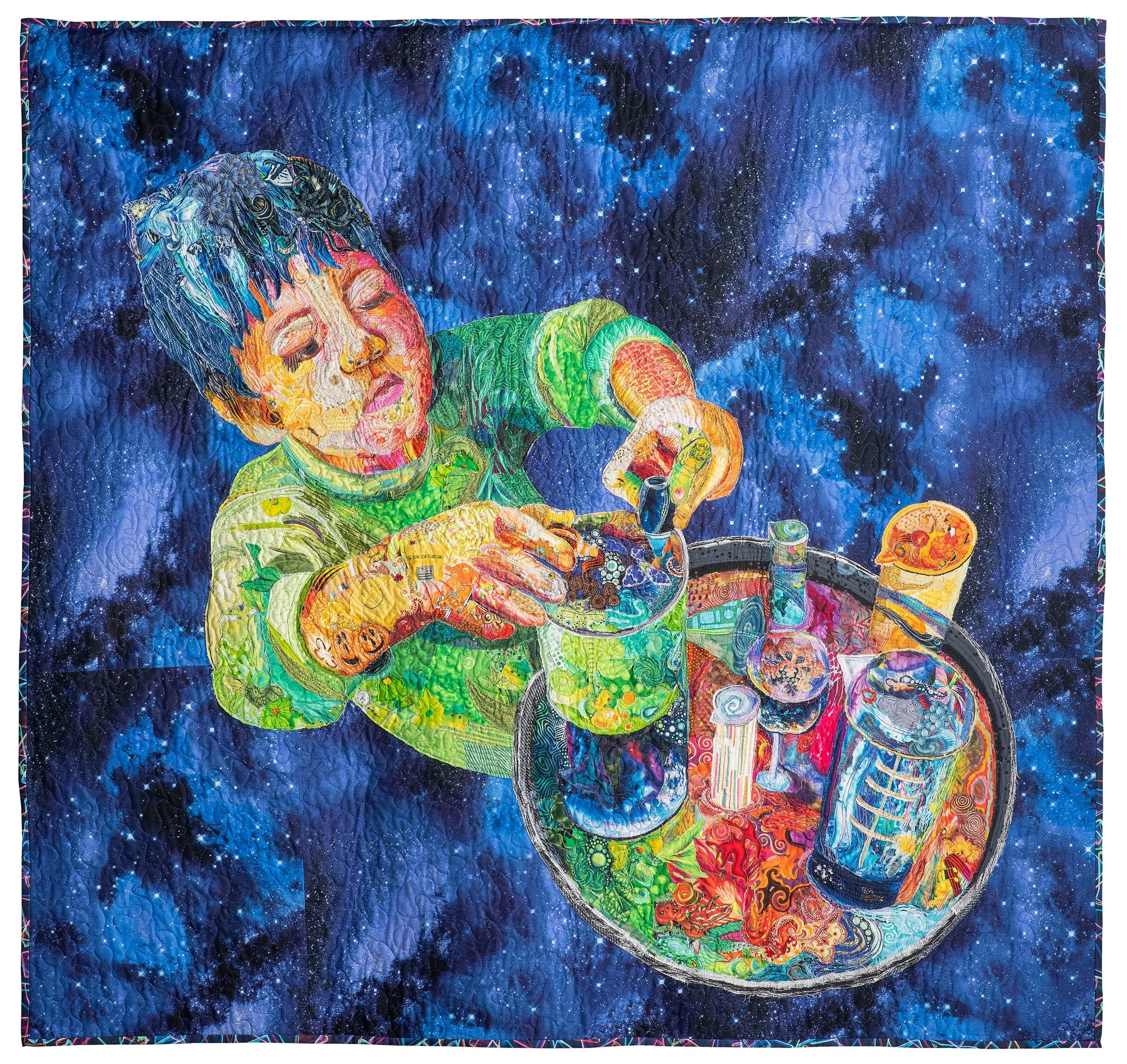 Fierce Planets: Work from the Studio Art Quilt Associates<br